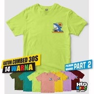 Unisex Premium Cotton Combed 30S Children's T-shirts Ages 1 2 3 4 5 6 7 8 9 10 Years Outdoor Childre