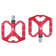 2020 new Mountain Non-Slip Bike Platform Bicycle Flat Alloy Pedals 9/16" 3 Bearings for Road MTB Fix
