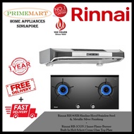 Rinnai RH-90ER Slimline Hood + Rinnai RB-2CGN 2 Burner Built-in Hob *BUNDLE DEAL - FREE DELIVERY