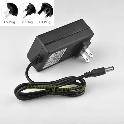 27V 0.5A 500mA AC DC Charger Adapter For Bosch Series 4 Flexxo 21.6V Cordless Vacuum Cleaner BCH3P21