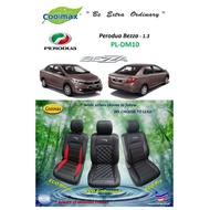 Coolmax - Eco : Perodua Bezza - 1.3 ( Car Seat Cover full-set / Sarung Kusyen Kereta saiz-khas yg penuh lengkap )