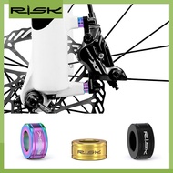 RISK MTB Bike M6 Titanium Screw Spacer Brake Caliper XT Disc Brake Mounting Spacer