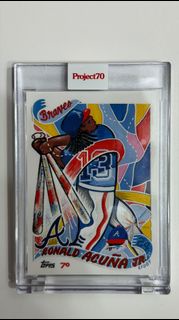 2021 Topps Project 70 #130 Ronald Acuña Jr. By Blake Jamieson 棒球卡