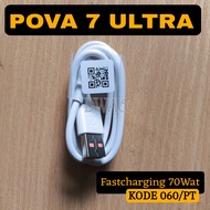 70W 68W POVA 7 Ultra, POVA 5 PRO, POVA 6 Super Fastcharging Type C m Charger Cable
