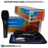 SENNHEISER EVOLUTION E845S E 845 S PROFESSIONAL MICROPHONE MICROPHONE LONG CABLE KARAOKE GOOD