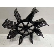 Thai fan cast solid Thai water fan reel 34 shaft (plastic)