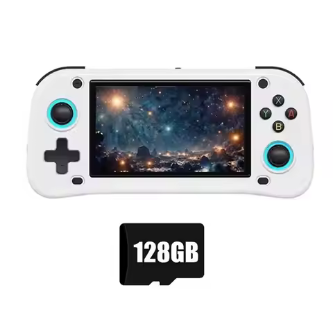 A33T-G28 Retro Handheld Video Game Console 128G 4.3 Inch HD Screen Linux Game Player Portable Game C