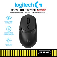 Logitech G309 LIGHTSPEED Wireless Gaming Mouse with LIGHTFORCE Switch - Black/White (2Yrs Warranty)