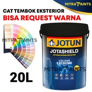 [OJEK] CAT TEMBOK EKSTERIOR JOTUN JOTASHIELD COLOUR EXTREME 20 LITER 28 KG / 1 PAIL BISA CUSTOM WARN