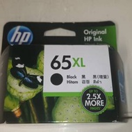 HP printer black ink 原裝黑色墨水 65XL 合 3724