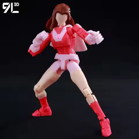 9L 3D Invincible Duo Action Figures-Atom&Atom Smasher DC Comics Lucky13 Titan13 Dummy13 Collector's