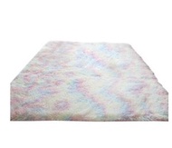 ONE - 室內地毯【紮染彩虹【點塑底布邊】尺寸【200*400cm】