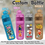 Custom drinking bottle paul/lego/soccer/funny/ghost/cute hijab/adult/under water