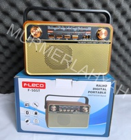 Speaker Radio JADUL / FLECO 505T / RADIO JADUL MULTIFUNGSI F-505T MP3 USB dan SD card Bluetooth