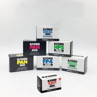 1 roll of ILFORD 135mm B&W film HP5 Plus 400 film reel 100 film reel 400 film delta 100 film delta 4