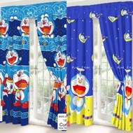 HTC CURTAin cotton DORAEMON character . Size: 140x180cm(1PC) langsir tingkap murah langsir curtain
