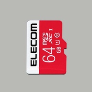 エレコム マイクロSD カード 64GB UHS-I U1 Class10 SD変換アダプタ付 任天堂スイッチ対応 GM-MFMS064G