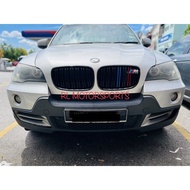 BMW e70 e71 x5 x6 dual fin front grill 2008 2009 2010 2011 2012 2013 grille bodykit body kit sarung