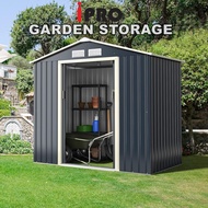 IPRO Outdoor Garden Storage Cabinet Store Room Outdoor Metal Shed Store Setor Laman Besar Storage