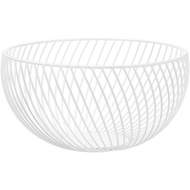 Polish Metal Wire Basket Kitchen Countertop Bowl Vegetable Rack Suitable for Bread, Household Goods 