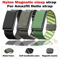 For Amazfit Helio Strap Bands Nylon Elastic Fitness Tracker Adjustable Replacement Sports Correa for