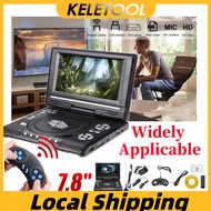 Keletool Dvd Player Tv Radio Usb Mp3 Vcd Player With Screen Speaker Movie Portable All Regions Elderly Hdmi Media 1080P