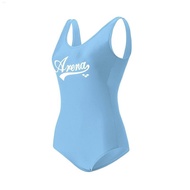 Arena ชุดว่ายน้ำ Arena ผู้หญิงเปลือยหลังฝึกซ้อมชิ้นเดียวชุดคลุมว่ายน้ำท้องดูผอมเพรียวชุดว่ายน้ำฤดูใบ