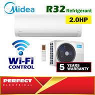 Midea MSXD-18CRN8 2HP Xtreme Cool R32 2.0HP Non-Inverter Air Conditioner / Aircond / Air Cond