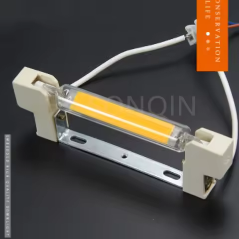 Super Bright LED R7S COB Glass Tube 20W 30W 40W 78mm 118mm J78 J118 LED Light Bulb AC 110V AC 220V H
