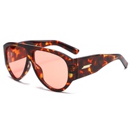Oversize Tinted Goggles Sunglasses UV400 New Women's Large Frame PC Sunglasses UV400 Sunglasses