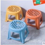Thick Plastic Small Low Stool Plastic Adult High Stool Bench Stool Dining Table Stool Household Benc