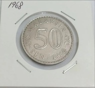 (1coin) 50sen 1968year