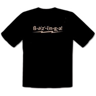 Bazinga! Mathematical Formula Big Bang Sheldon Theory T-Shirt -249