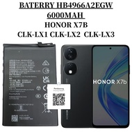 BATERRY PHONE HONOR HB4966A2EGW 6000MAH COMPATIBLE PHONE HONOR X7B CLK-LX1 CLK-LX2 BATERRY 6000MAH