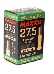MAXXIS MAXXIS WELTER WEIGHT BICYCLE INNER TUBE 27.5x1.5/1.75" (650B) SCHRADER VALVE