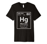 Mercury Periodic Table of Elements T-Shirt
