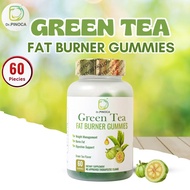 Dr.PINOCA Green Tea Fat Burner Gummies  60 Gummies per bottle Dietary Supplement