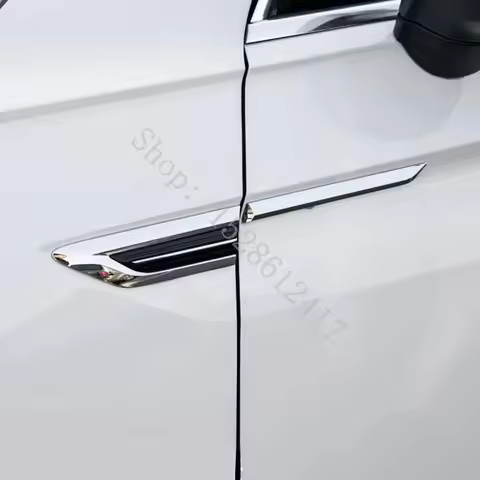 For VW Tiguan MK2 2022-2017 Accessories 4 motion Emblem Original door Side Emblem ABS sticker Exteri