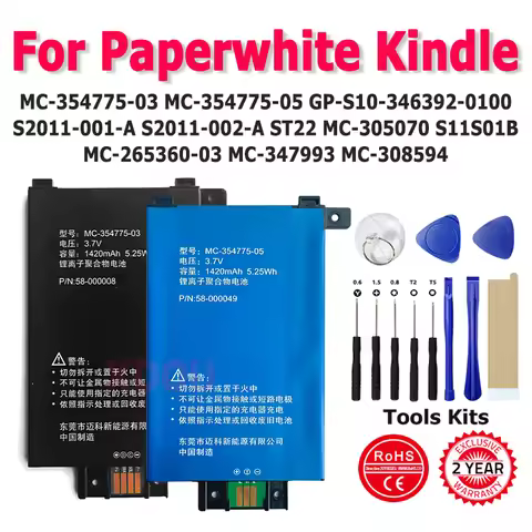 58-000226 S11S01B MC-347993 Battery MC-308594 For Paperwhite Kindle 1 2 3 4 5 6 7 5th ST085A S2011-0