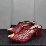 LUXURY AND ELEGANT WOMEN'S PARTY SANDALS FLATFORM RIGHTS 5CM JN-10