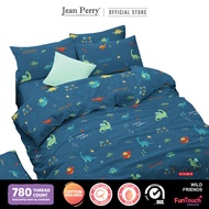 Novelle Fun Touch Fitted Bedsheet Set - Cotton Non-Iron 780TC (Super Single / Queen)