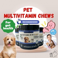 【Millionspet.co】Pets Science multivitamin chews 25in1 (100chews)