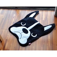 Pug Doggy Dog-Shaped Carpet Footwear