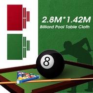 9ftx5ft Professional Green for American Billiard Snooker Pool Table Cloth 9 Foot Pool Table Felt Accessories 280x142cm