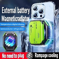 X111 Mobile Phone Magnetic Semiconductor Coolng Fan Radiator with 7 Gears Adjustable PUBG Game Coole