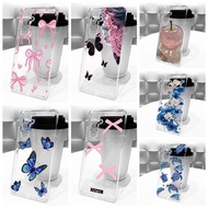 For Samsung Galaxy S23 FE Case SM-S711B Soft Silicone Cover transparent design Phone Case For Samsun