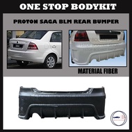 PROTON SAGA BLM REAR BUMPER (THAI R-3)FIBER(FIBERGLASS)SKIRT LIP BODYKIT