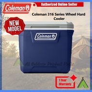 Coleman 316 Series 65QT/62L Wheel Hard Cooler - Twilight