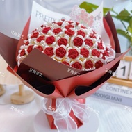 Homemade eternal rose bouquet, meaningful handmade gift S0789