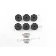 6 New FEET w/ hardware Yamaha CR-620 CR-820 CR-1020 CR2020 Heavy-Duty Foot Parts